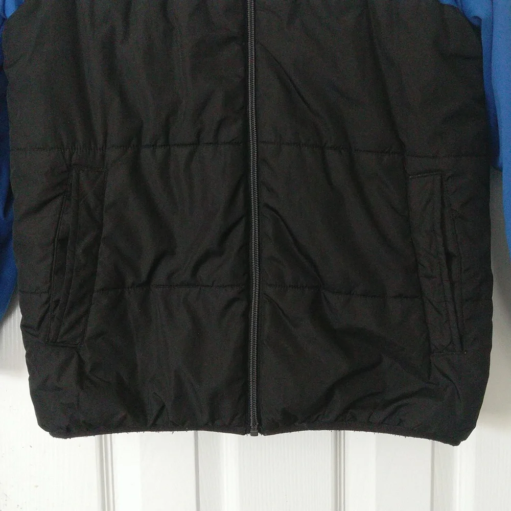 Nautica Boys Hybrid Quilted Hooded Puffer Jacket Size L/G , Winter - Picture 3 of 12